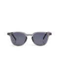 The Mist sunglasses — front view, smoky grey acetate